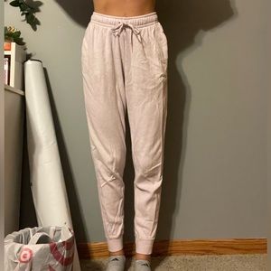 Pink Nike joggers